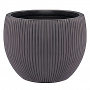 Кашпо Марс, черное, Д36 В29 см