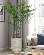 NEO44-GRN Напольное кашпо для цветов IDEALIST Премиум Нео, высокое, Д44 В58 см, зеленое, 78 литров