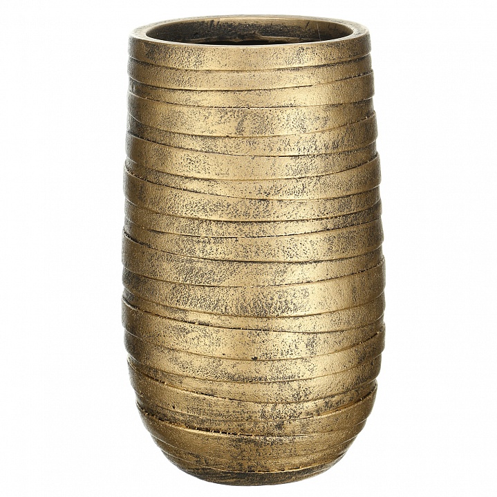 Напольное кашпо IDEALIST LITE Роу Высокое, золотое, Д36.5 В61 см