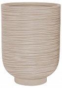 NEO30-BB Напольное кашпо для цветов IDEALIST Премиум  Нео, высокое, Д30 В40 см, бежевое, 24 литра
