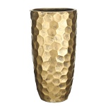 MVASE23-GLD Кашпо Мозаик Ваза, файберстоун, золото,D23H46 cm MVASE23-GLD Кашпо Мозаик Ваза, файберстоун, золото,D23H46 cm