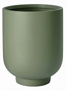 NEOST30-GRN Напольное кашпо для цветов IDEALIST Премиум Нео Сатин, высокое, Д30 В40 см, светло-зеленое, 20 литров