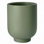 NEOST37-GRN Напольное кашпо для цветов IDEALIST Премиум Нео Сатин, высокое, Д37 В49 см, светло-зеленое, 40 литров