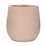 Настольное кашпо IDEALIST LITE Флоу Ваза, терракотовое, Д32 В32 см