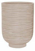NEO24-BB Настольное кашпо для цветов IDEALIST Премиум Нео, высокое, Д24 В32 см, бежевое, 11 литров