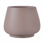 DUN54-BRN Напольное кашпо для цветов IDEALIST Премиум Дюна, Д54 В42 см, цвет кофе с молоком, чаша, 93 литра