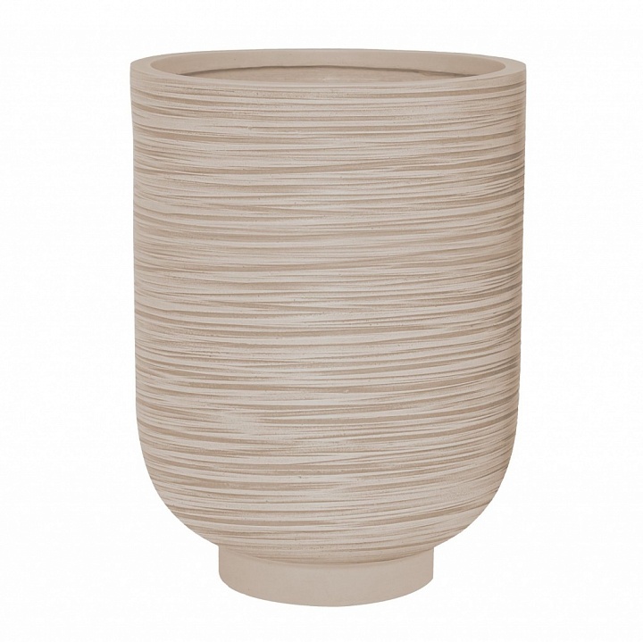 Кашпо Нео, бежевое, Д44 В58 см