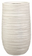 Напольное кашпо IDEALIST LITE Роу Высокое, слоновая кость, Д26.5 В45 см