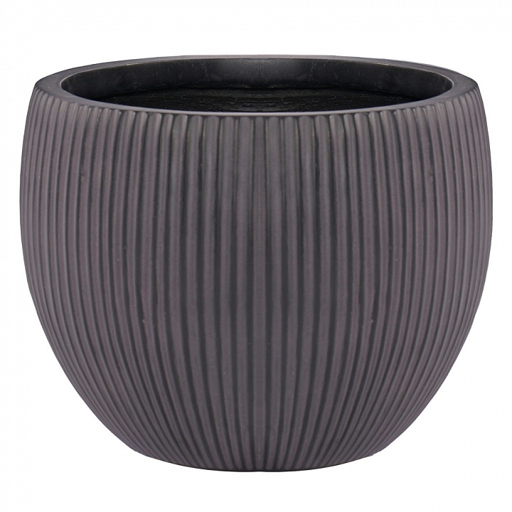 Кашпо Марс, черное, Д49 В38 см