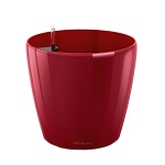 Напольное кашпо с системой автополива LECHUZA Классико 70, с субстратом в комплекте, красное, Д70 В64,5 см