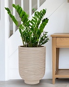 NEO30-BB Напольное кашпо для цветов IDEALIST Премиум  Нео, высокое, Д30 В40 см, бежевое, 24 литра